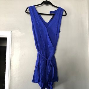 Be Bop Juniors' Surplice Romper With Sash Belt NWT